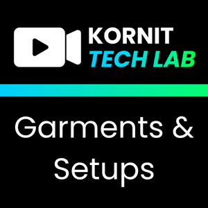 Session thumbnail, Garments & Setups